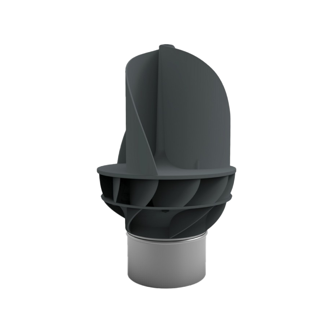 Biorock Wind-Driven Ventilator