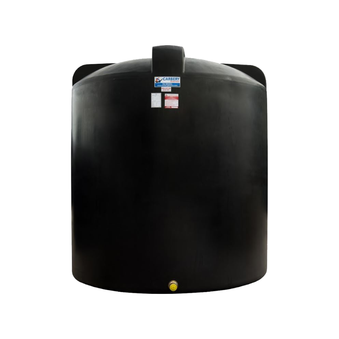 Carbery Non-Potable Water Tank 9000 Litre Vertical Tank
