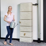 Garantia Sand Beige Slim Stone Wall Water Butt 350 litres