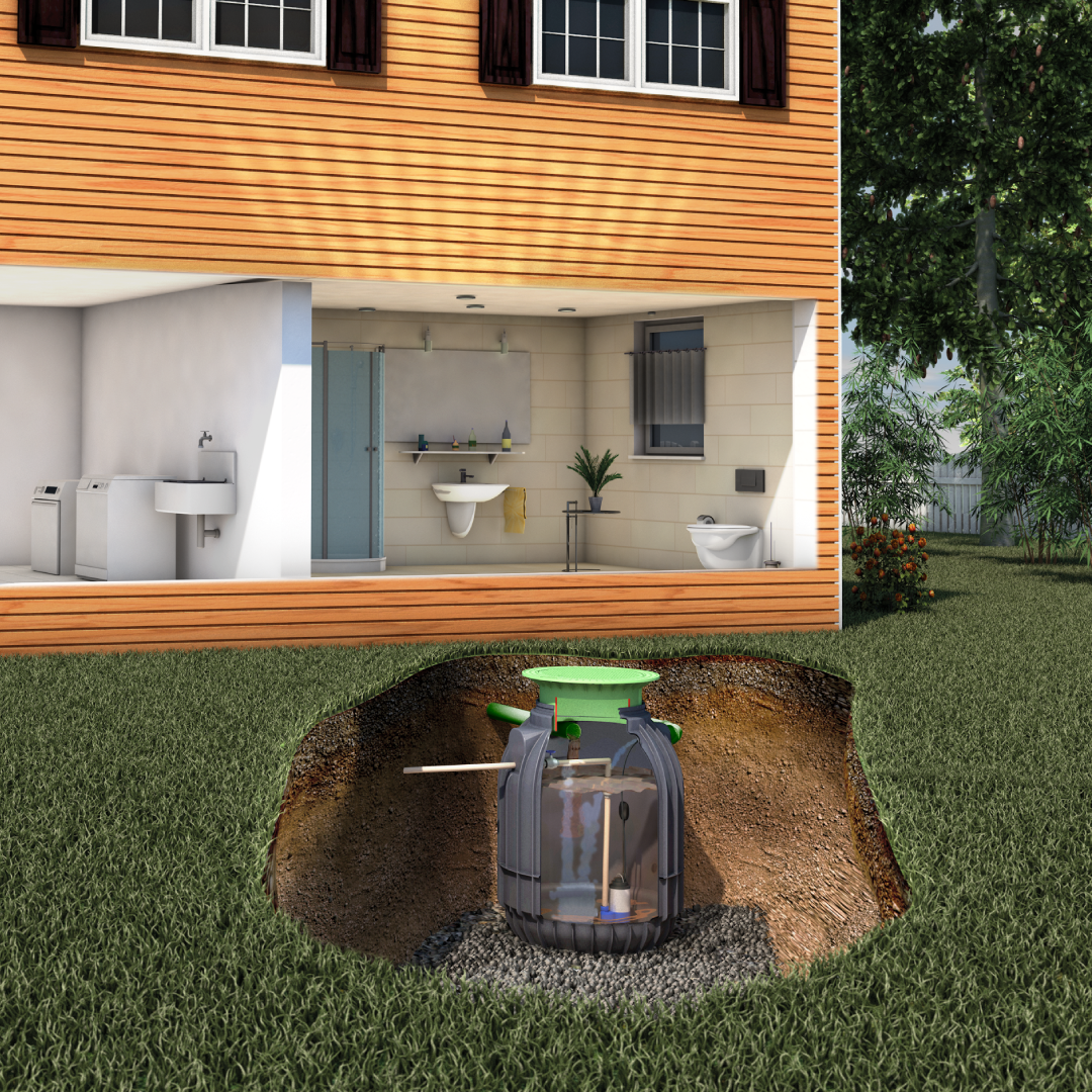 Graf 600 Litre Sewage Pump Station