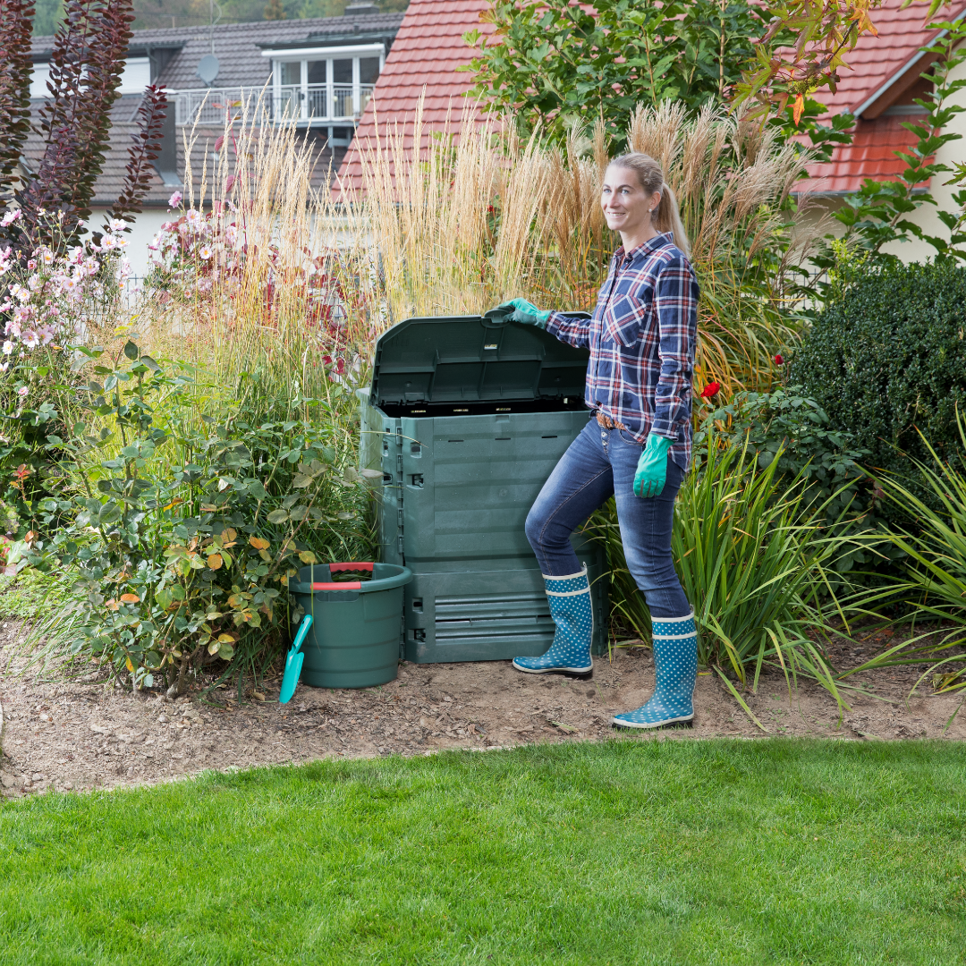 Garantia Thermo King Composter 600 litre Green