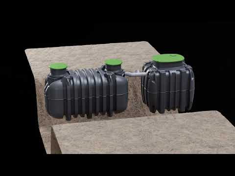 Graf easyRock 6PE Energy-Free Wastewater Treatment System
