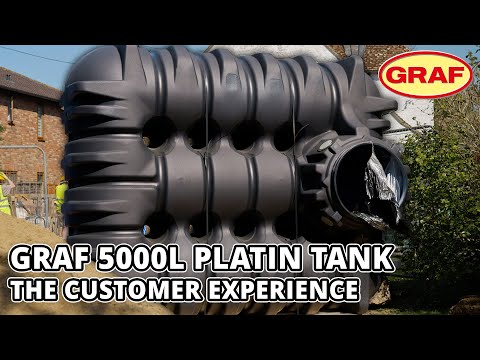 Graf Platin House Indirect Rainwater Harvesting Package 1.5m3 - 7.5m3