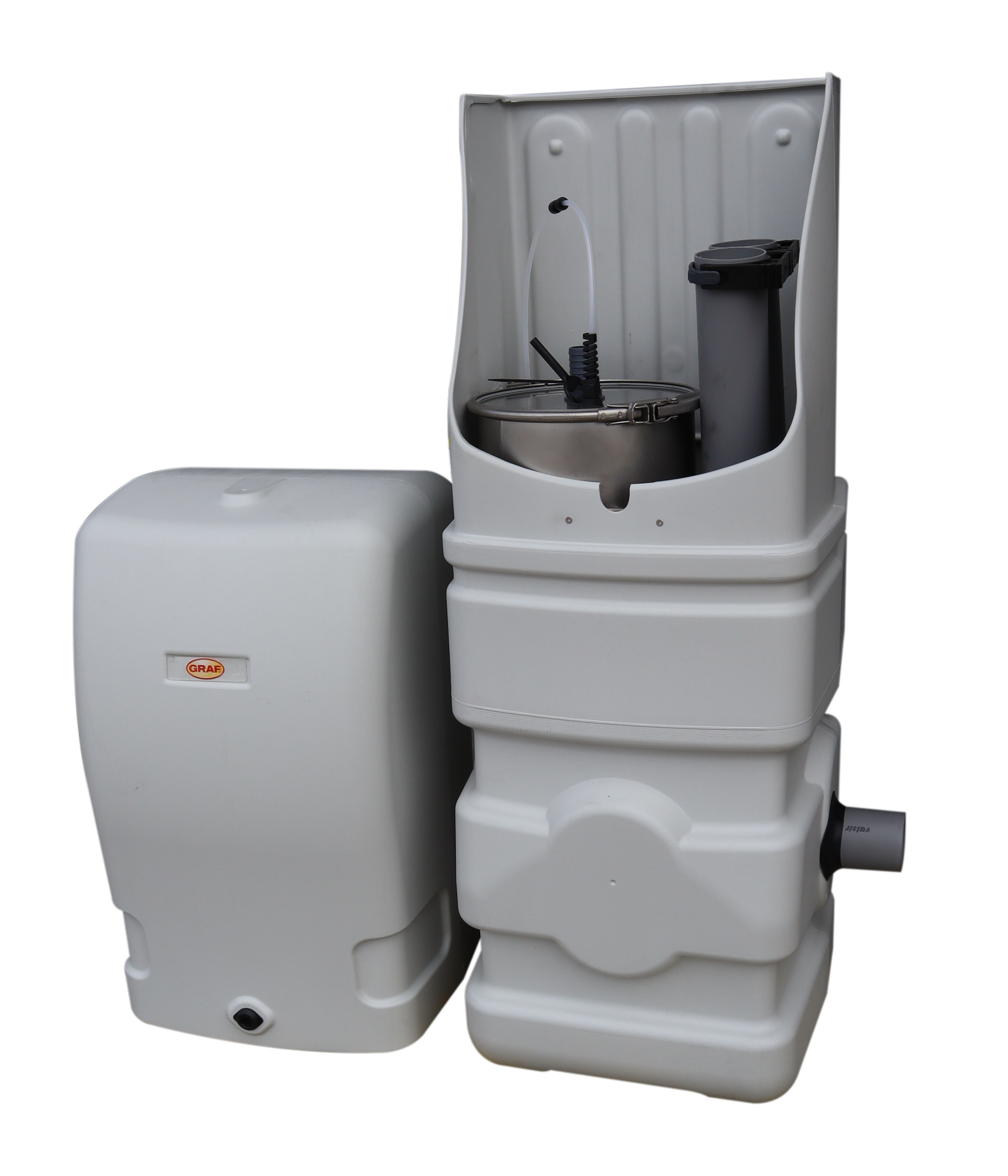 Graf oneAdvanced 10-14PE With Packaged Tertiary Sand Filter Wastewater Treatment System