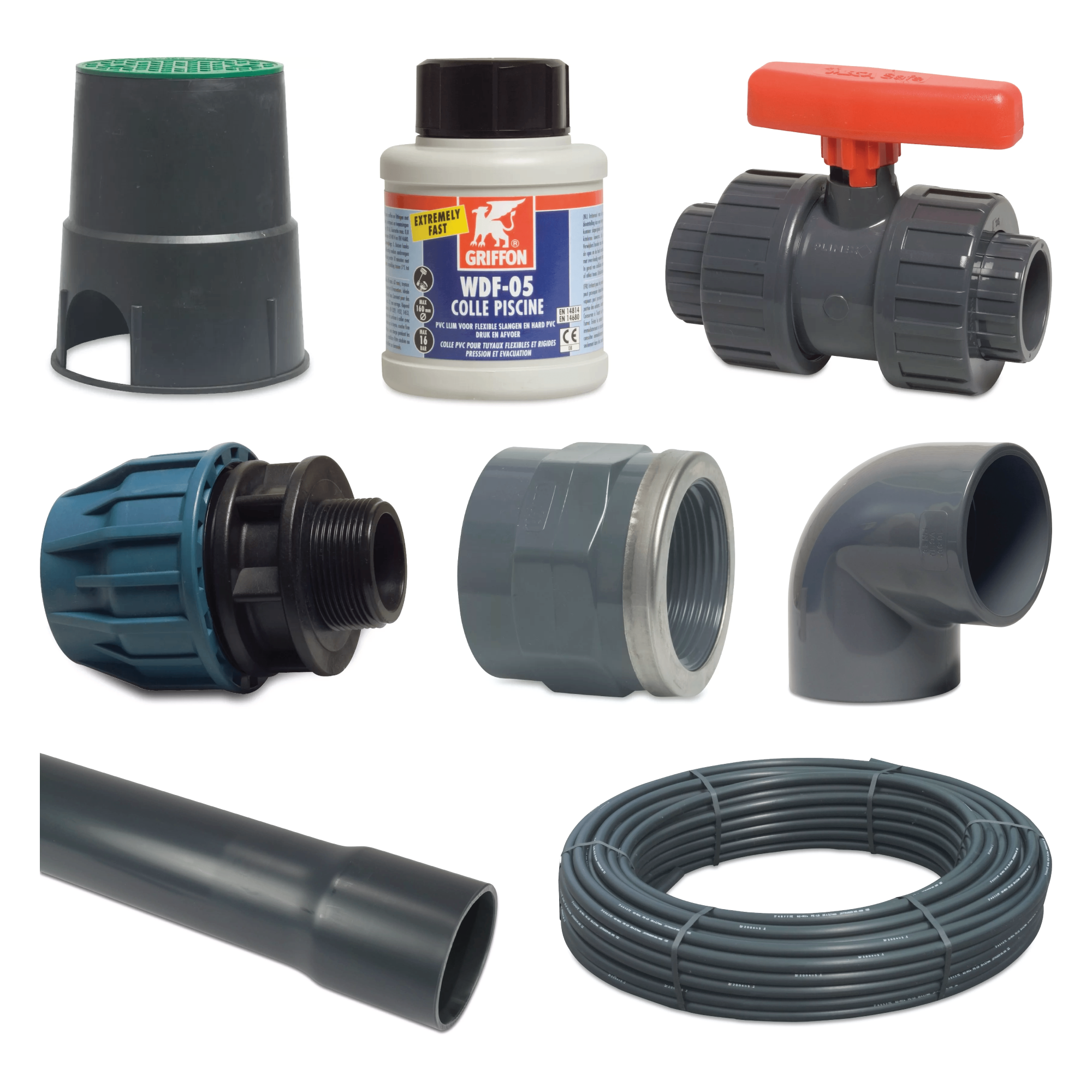 Low-Pressure Network Pipe Kit