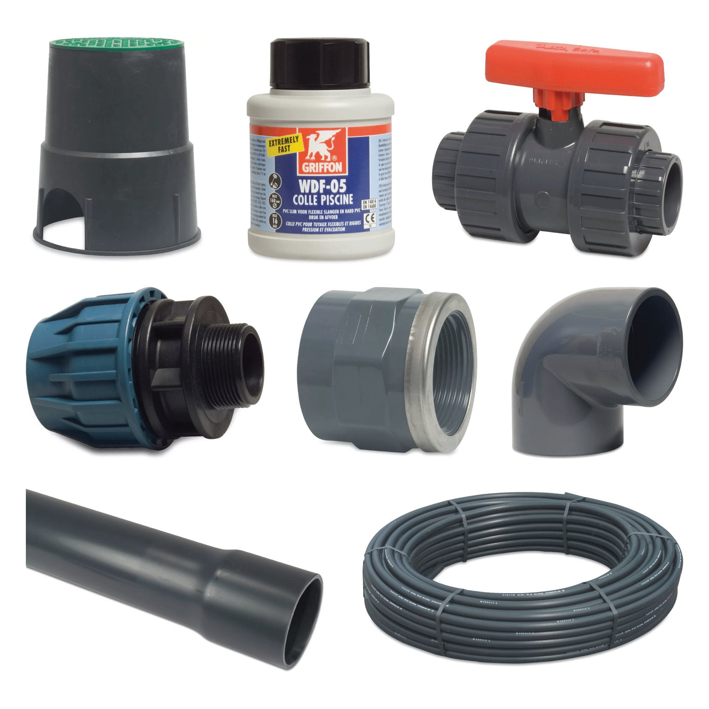Low-Pressure Network Pipe Kits