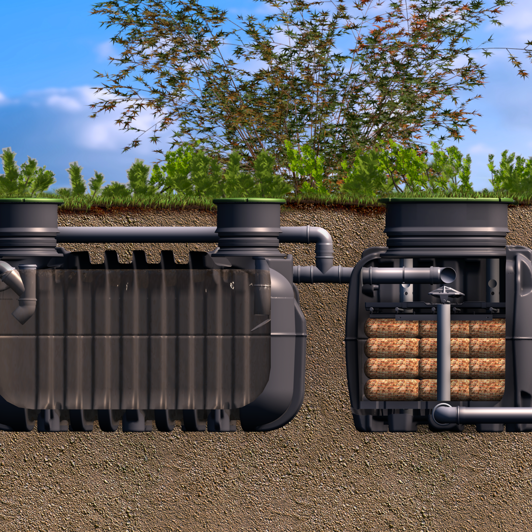 Graf easyRock 6PE Energy-Free Wastewater Treatment System