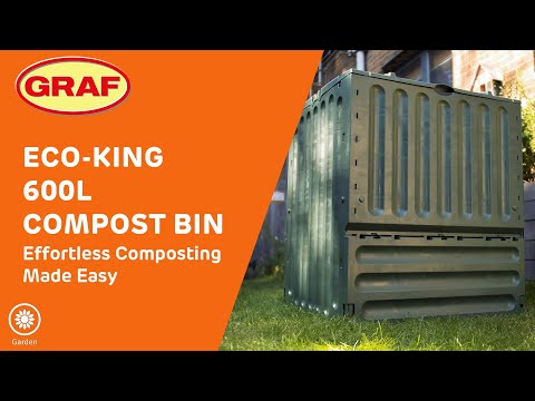 Garantia Eco King Composter 600 litre Green