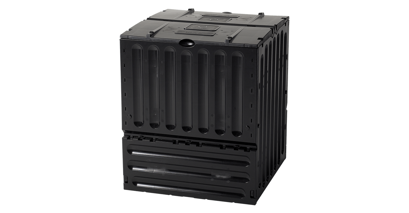 Garantia Eco King Composter 600 litre Black