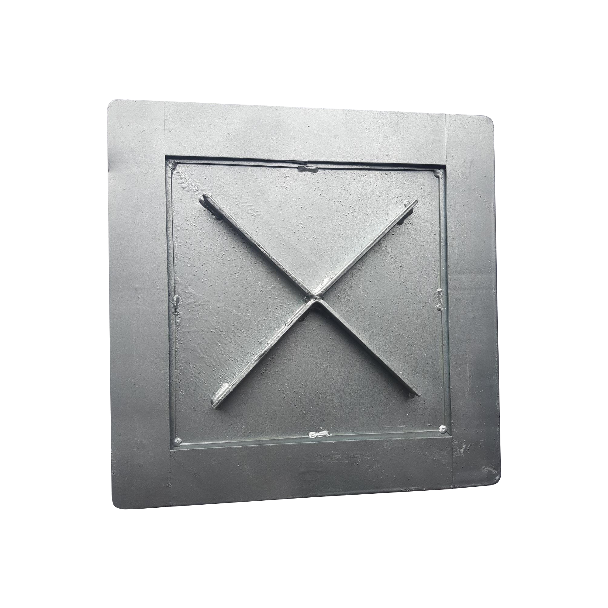 Wreckin 600mm x 600mm Recessed Galvanised Class AAA Manhole Cover & Frame